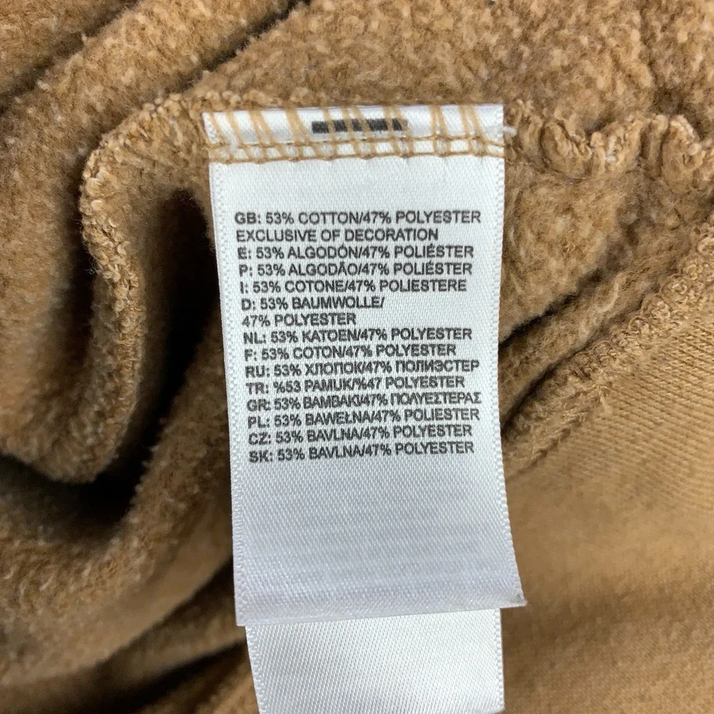 The North Face Hoodie Men's Small Brown Half Dome Pullover Outdoors Soft